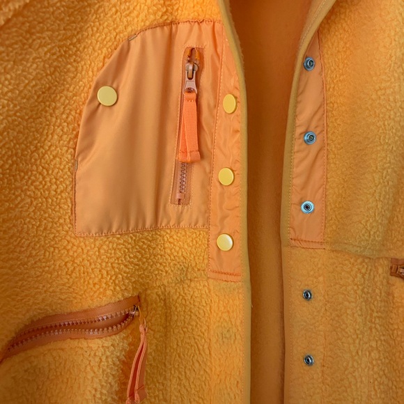Orange Fleece Jacket - Picture 2 of 3